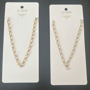 2 J Crew charm necklaces for less than the price of one!